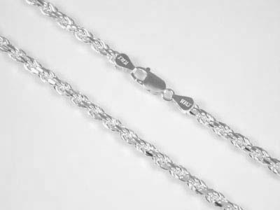 Silver Rope Chain 925 Silver 9.3g