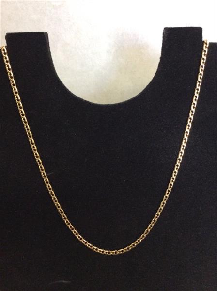 23″ Gold Anchor Chain 14K Yellow Gold 15.8g