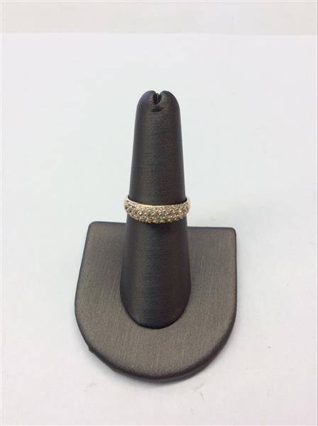 Lady’s Diamond Fashion Ring 31 Diamonds .31 Carat T.W. 14K Yellow Gold 2.3g