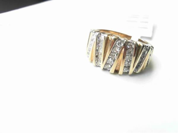 Lady’s Diamond Fashion Ring 33 Diamonds .66 Carat T.W. 10K Yellow Gold 6.6g