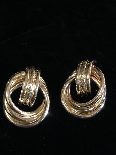 Gold Earrings 14K Yellow Gold 5.7g