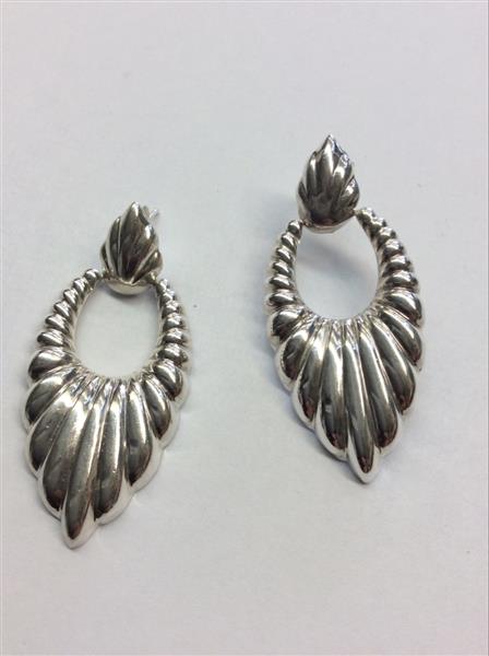 Silver Earrings 925 Silver 11.2g