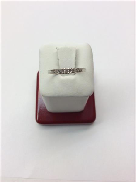 Lady’s Diamond Fashion Ring 11 Diamonds .23 Carat T.W. 10K White Gold 1.6g