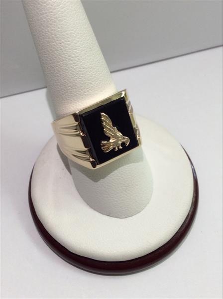 Gent’s Gold Ring 14K Yellow Gold 7.9g Size:9.5