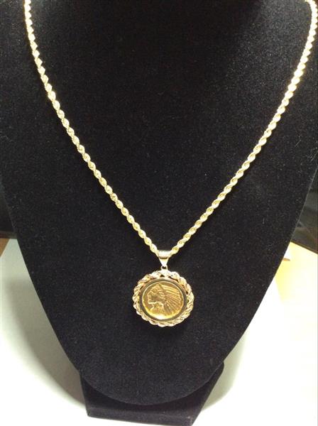 24″ Gold Chain 14K Yellow Gold 32.8g