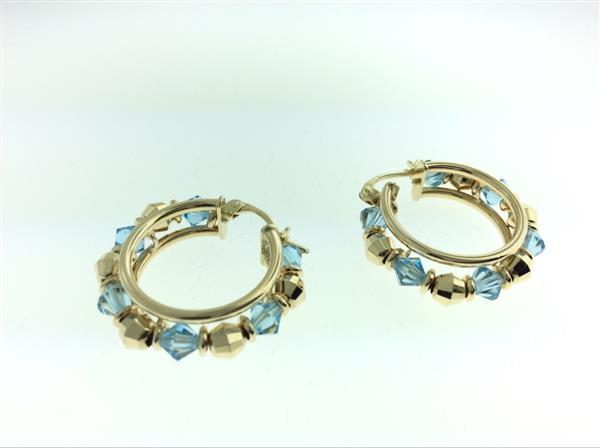 Gold Earrings 14K Yellow Gold 5.9g