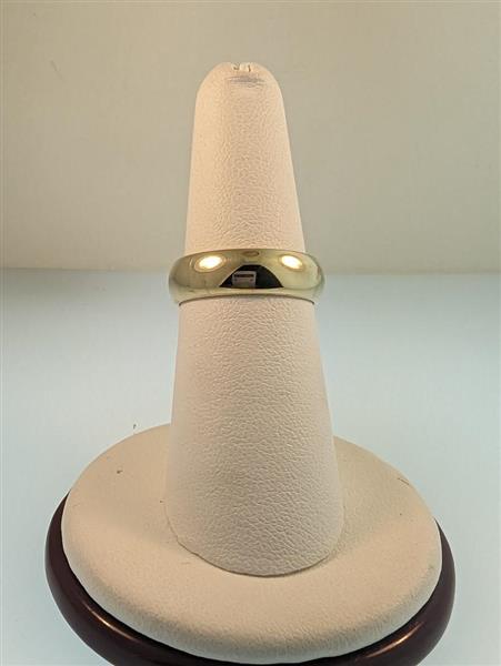 Gent’s Gold Wedding Band 14K Yellow Gold 6.4g Size:6.5