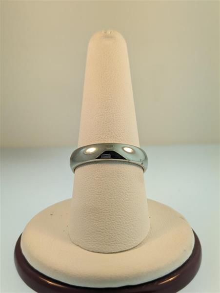 Gent’s Gold Ring 14K White Gold 6.2g Size:9