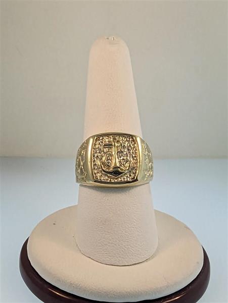 Gent’s Gold Ring 14K Yellow Gold 7.5g Size:9.3