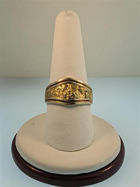 Gent’s Gold Ring 14K Yellow Gold 8.4g Size:9.5
