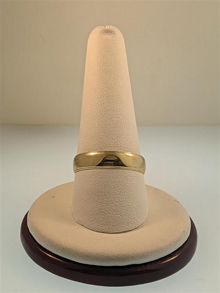 Gent’s Gold Wedding Band 14K Yellow Gold 3.3g Size:10.5