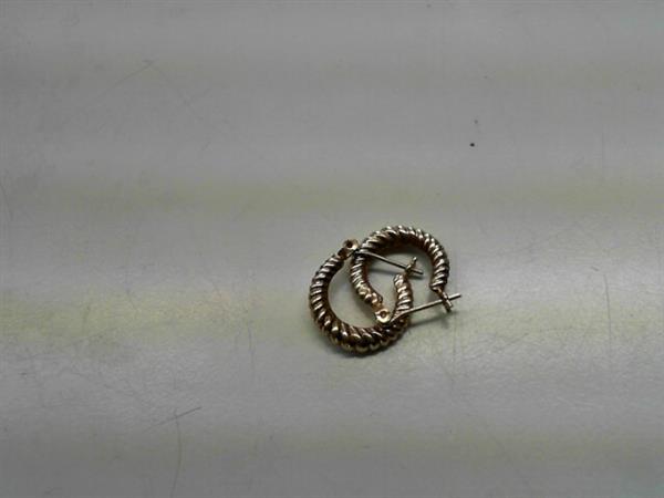 Gold Earrings 10K Yellow Gold 1g