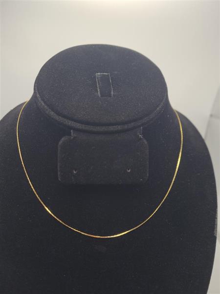 16″ Gold Chain 14K Yellow Gold 0.9g