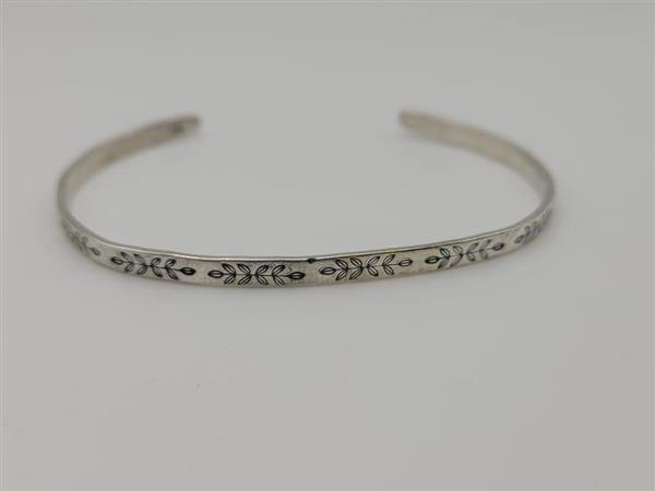 Silver Cuff Bracelet 925 Silver 6.2g