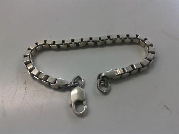 Silver Box Bracelet 925 Silver 20g