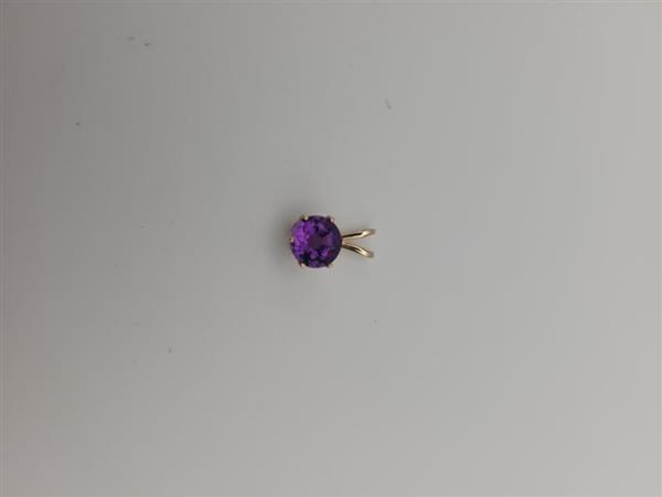 Amethyst 14K Yellow Gold 1g