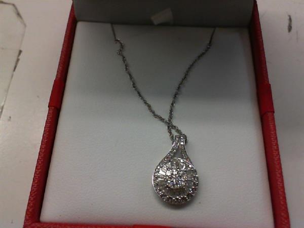 85 Diamonds 1.00 Carat T.W. 925 Silver 2.9g