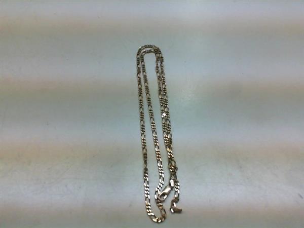 24″ Gold Figaro Chain 14K Yellow Gold 12.3g