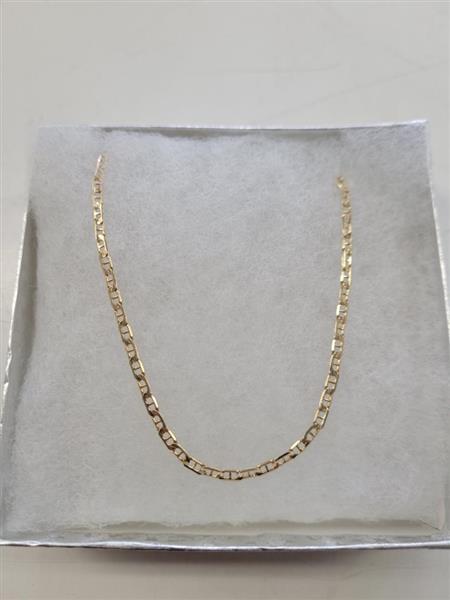 26″ Gold Anchor Chain 14K Yellow Gold 6.5g