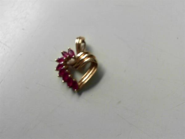 Ruby 14K Yellow Gold 2.7g
