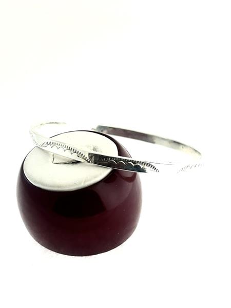 Silver Bangle Bracelet 925 Silver 17g