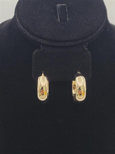 Gold Earrings 14K Yellow Gold 4.5g