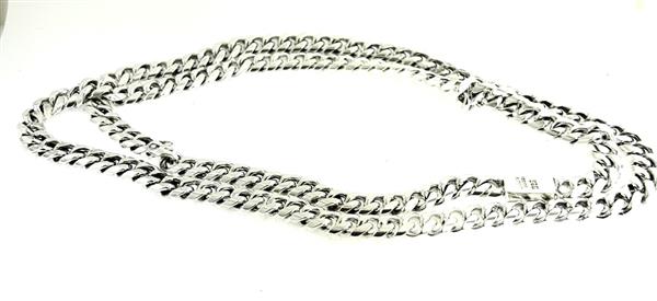 Silver Curb Chain 925 Silver 87.4g