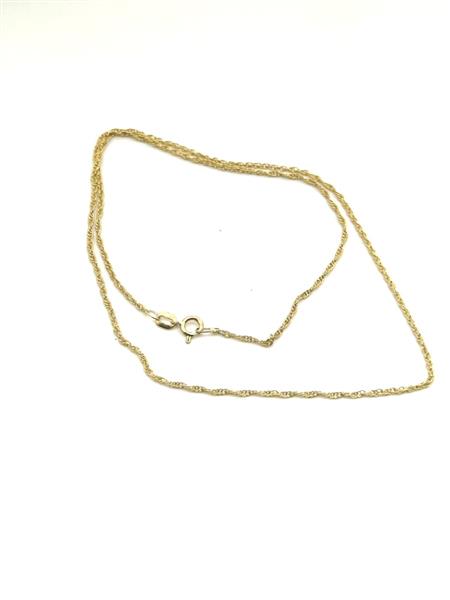 16″ Gold Chain 14K Yellow Gold 1.7g