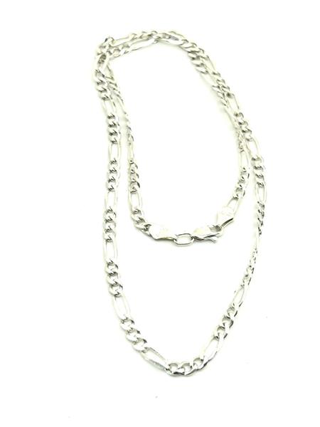 Silver Figaro Chain 925 Silver 13.8g