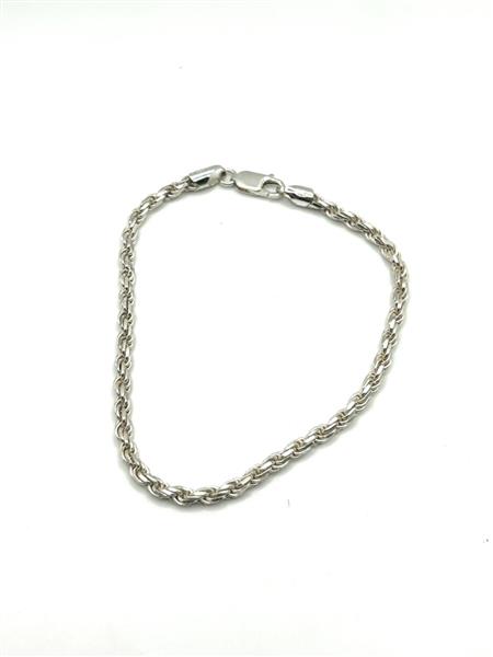 Silver Rope Bracelet 925 Silver 11.3g