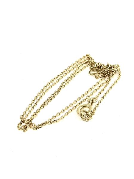 17″ Gold Anchor Chain 18K Yellow Gold 1.8g
