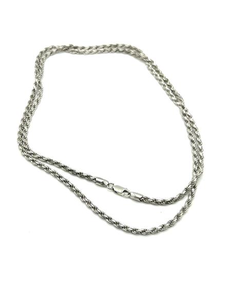 30″ Silver Rope Chain 925 Silver 27.3g