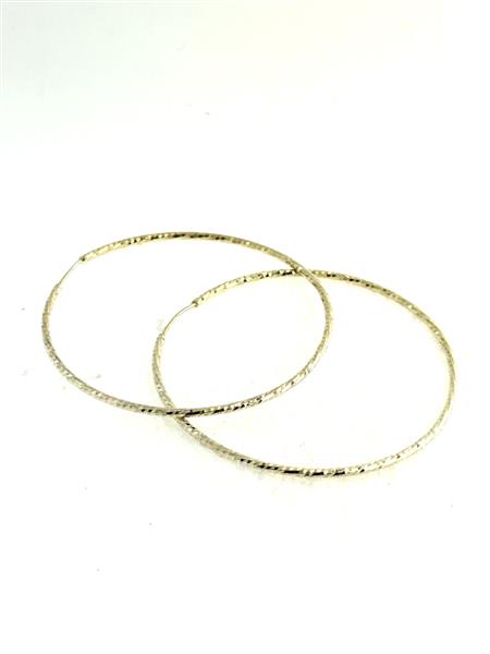 Gold Earrings 14K Yellow Gold 1.8g