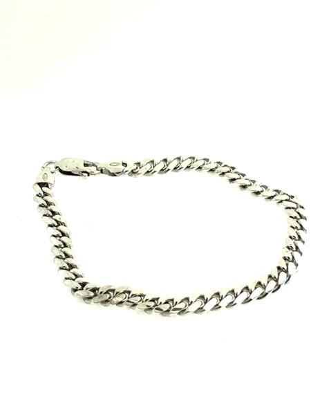 Silver Cuban Bracelet 925 Silver 18.6g