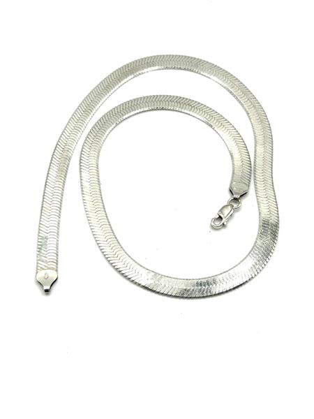 Silver Herringbone Chain 925 Silver 21.8g
