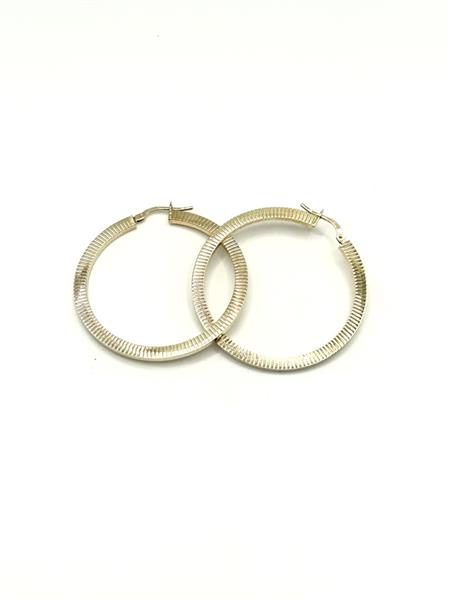 Gold Earrings 14K Yellow Gold 3g