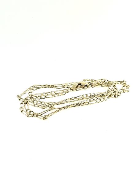 26″ Gold Figaro Chain 10K Yellow Gold 7.5g