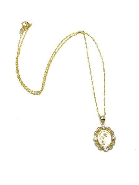 16″ Gold Chain 14K Yellow Gold 2g